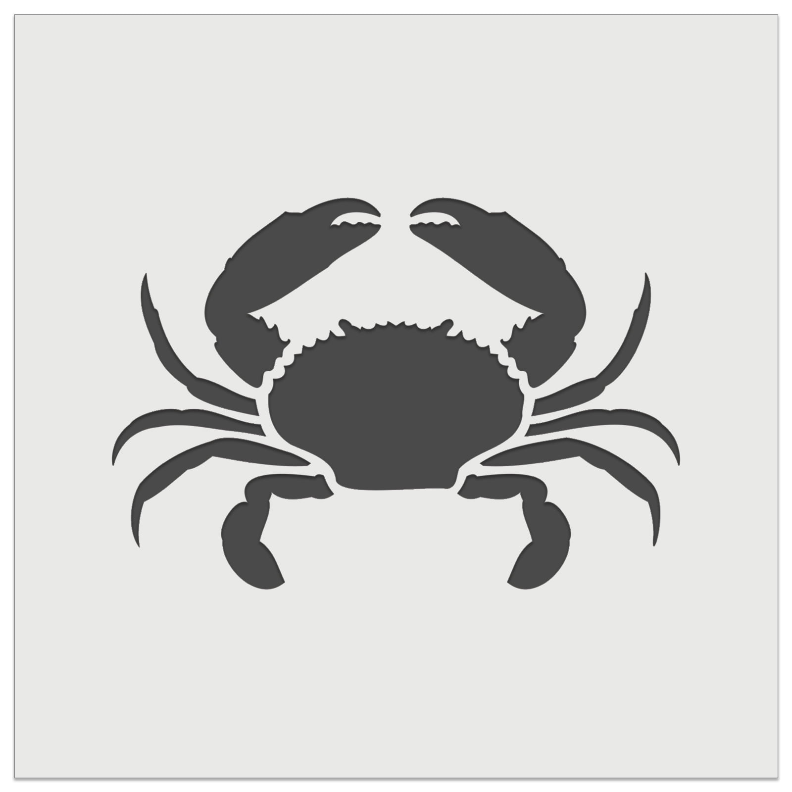 Crab Beach Ocean DIY Cookie Wall Craft Stencil - 11.5 Inch - Walmart.com