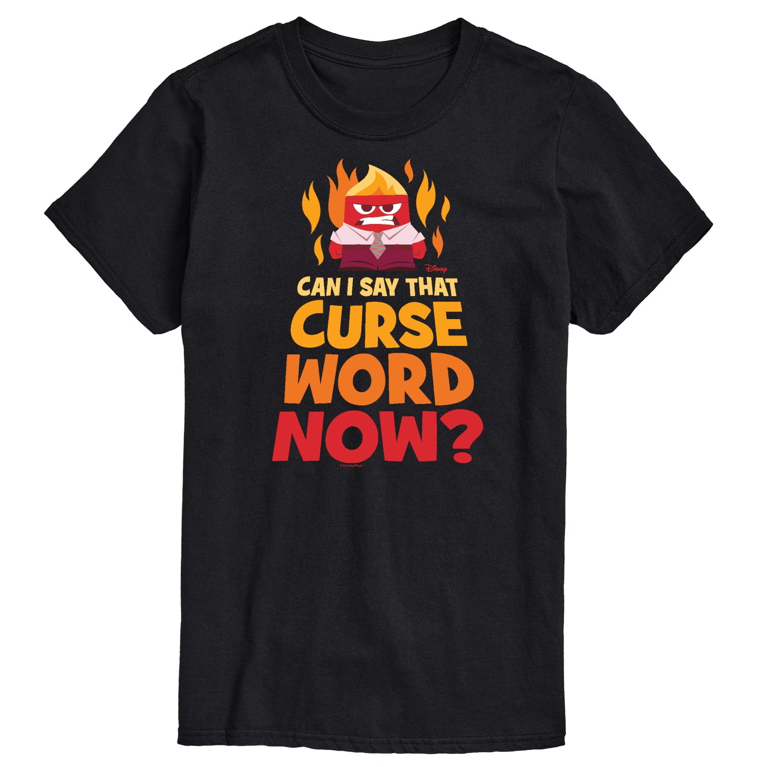 Inside Out - Can I Say That Curse Word - Men's Short Sleeve Graphic T-Shirt
