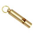 thumbnail image 1 of Sifflets en Laiton Sifflets de Survie d'Urgence avec Porte-Clés pour Arbitre Randonnée Camping Escalade, 1 of 5