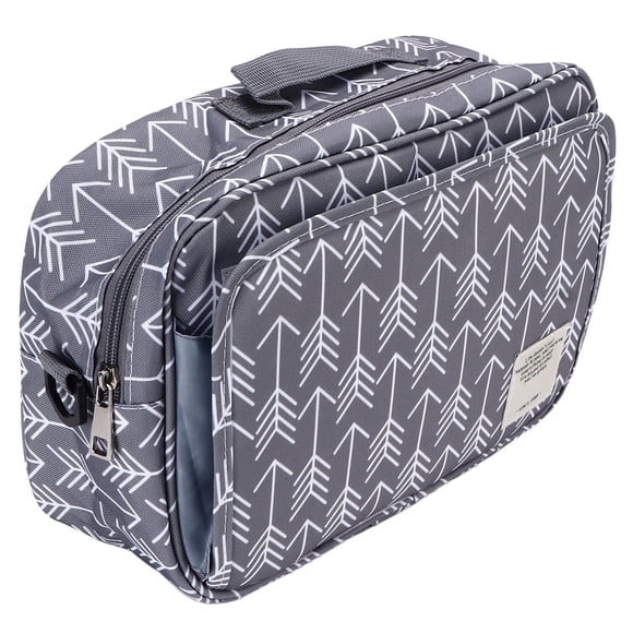 Bolsa para cochecito de bebé Jadeshay Bolsa de mano para pañales grande con almacenamiento lateral