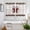 Brown Grey, variant on Texas Star Vintage Kitchen Curtains Window Panels, Red Berry Retro Art Wooden Insulated Window Treatment Curtain, Grommet Curtains for Bedroom/Living Room/Bathroom, 2 Piece 52"Wx45"L