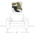 thumbnail image 3 of Creative Products Abstract Moody Shapes 20 x 20 Canvas Wall Art, 3 of 5