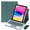 Greem, variant on 360° Rotatable Trackpad Keyboard Cover with Pen Holder for iPad A16 2025 / iPad 11th Gen