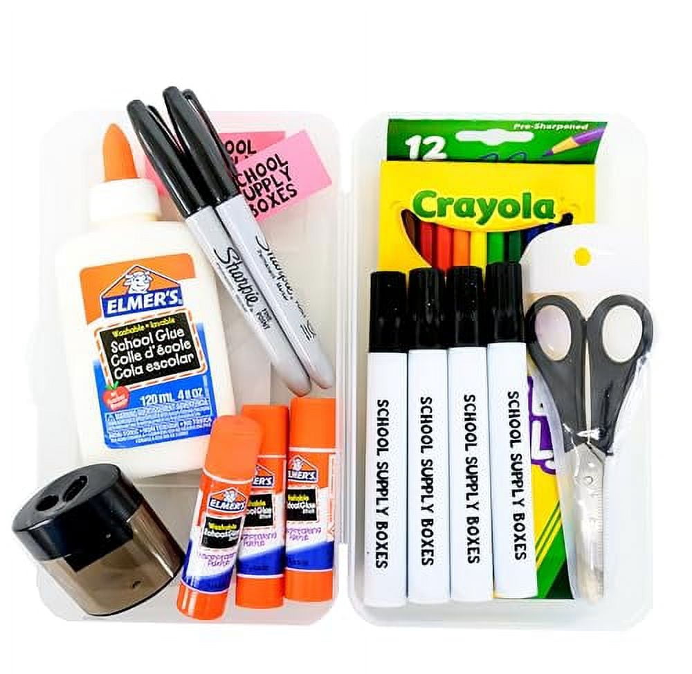 School Supply Box Bundles | Artistic Essentials Back to School Kit | Art Supplies for All Ages (1 Box)