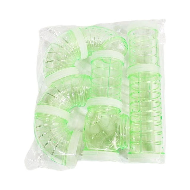 ZheElen External Connection Tunnel Track Toy Hamster Tubes For Fun And Interesting yellow 1Set