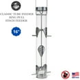 thumbnail image 2 of Droll Yankees Nyjer Seed Classic Finch Feeder, Ring Pull Advantage, 20-Inches, 1-Lb Seed Capacity, 6 Ports, 2 of 9