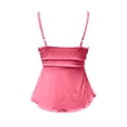 thumbnail image 6 of WAYUTE Women's Tank Tops Ruffle Tie Waist Design Strappy Camisole Solid Color V Neck Trendy Versatile Summer Beach Outdoor Casual, 6 of 6