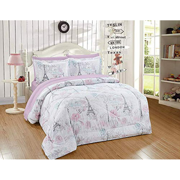 Piece Queen Size Comforter Bedding Set, Queen Size Bed For Teenage Girl