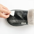 thumbnail image 4 of Warm Waterproof Slippers for men Comfortable Non Slip Memory Foam Soft Living room Shoes Luxury High Quality, 4 of 6