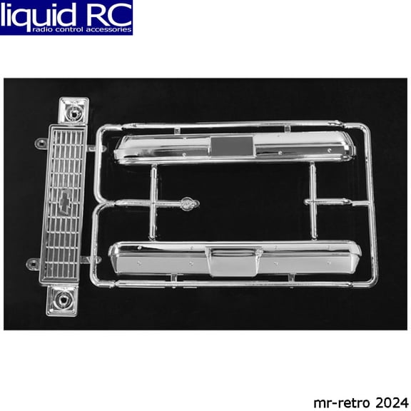 RC4WD Z-B0094 RC4WD Chevy Blazer Chrome Grille/Bumper Parts Tree