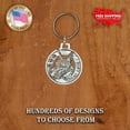 thumbnail image 4 of Great Dane Keychain, D094KC, 1 1/2 Inch, Dog Breed, Gentle Giant, Metal, Pet, Gift, Handcrafted in the USA, Assorted Canine Designs Available, 100% American Made, 4 of 8