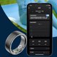 thumbnail image 3 of Fitness Tracker Smart Ring Compatible Con Dientes 5.0 Al para Hombres Y Mujeres Azul, 3 of 9