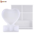 thumbnail image 5 of Spencer 2Pcs DIY Resin Photo Frame Molds, Heart Shape Silicone Mold for Resin Casting, Personalized Photo Frame Crafts Home Decor, 5 of 8
