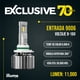 thumbnail image 2 of Luces Led para Auto - ILLUME - Modelo 70 W - 11,000 lúmenes - Resistencia al Agua - Haz de luz Perfecto (9006), 2 of 7