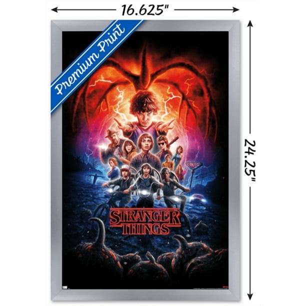 Netflix Stranger Things: Season 2 - One Sheet Wall Poster, 14.725