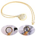 thumbnail image 4 of 4.5X Necklace Magnifying Glass Metal Portable Magnifier Chain Pendant For ReadingSilver  Mobility & Daily Living Aids, 4 of 8