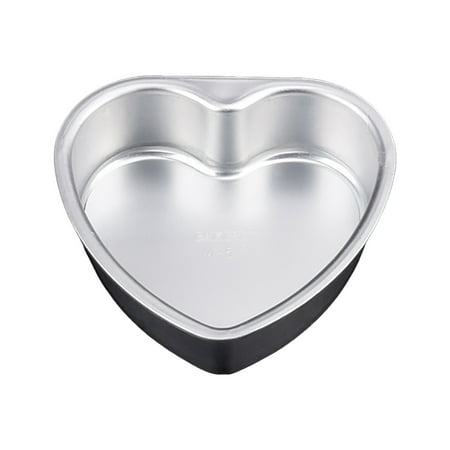 

2/1pcs Heart Shape Cake Pan Aluminum Heart Cake Mold Reusable 6inch Baking Cake Mold Tool Baking DIY For Valentine S Day Wedding Birthday Family Occasions