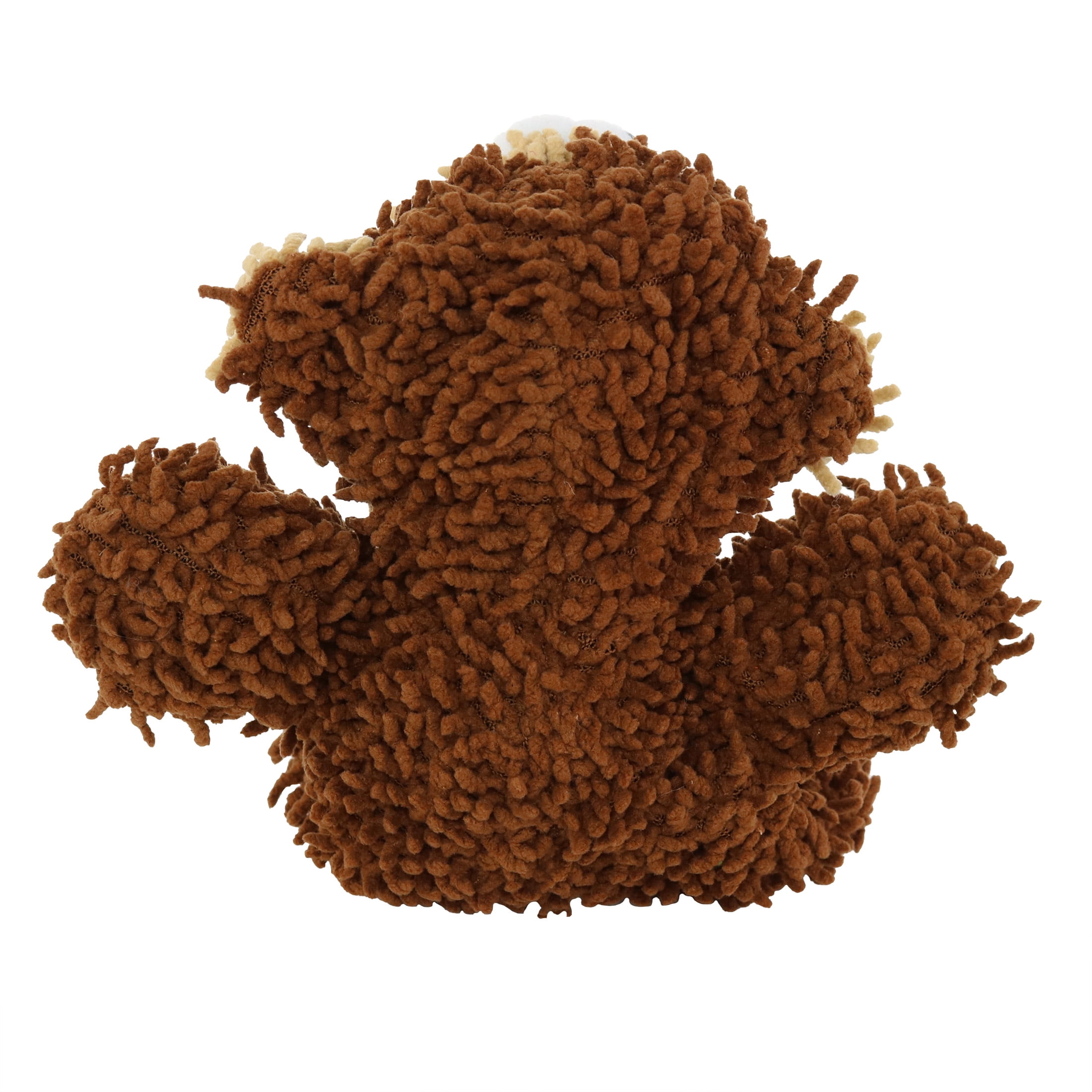 Mighty Jr Microfiber Ball Monkey Durable Plush Squeaky Dog Toy