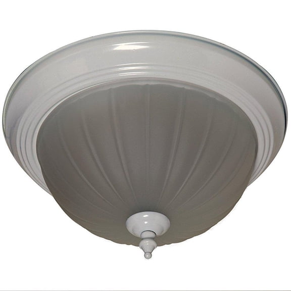Boston Harbor F52WH01-8031-3L Flush Mount Ceiling Light Fixture, White