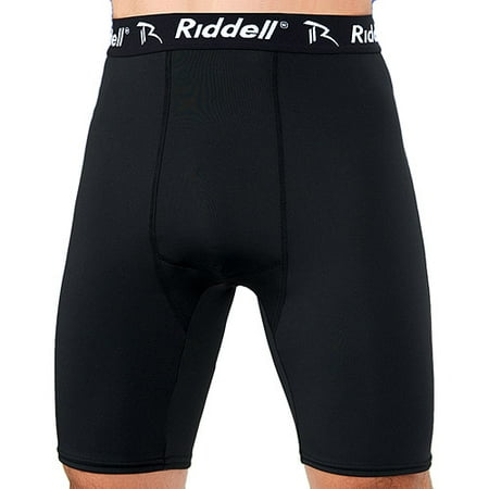 Riddell Compression Shorts - antimicrobial, Bio Dri Fabric (Youth)