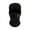 Black, variant on Practical Sun Protective Balaclava Hat With Floral Print Outdoor Activities Essential