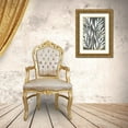 thumbnail image 3 of Kouta, Flora 13x18 Gold Ornate Wood Framed with Double Matting Museum Art Print Titled - Palmeiras II, 3 of 4