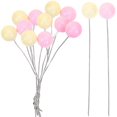 thumbnail image 2 of 25pcs Balloon Cake Decor Mini Balloons Topper Decorative Cake Picks Baking Decoration, 2 of 2