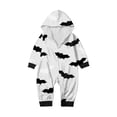 thumbnail image 2 of Pyjamas Assortis (Blanc) - Pyjamas Doux Assortis Chauves-Souris Tenues Assorties pour la Famille, Parfaits Vêtements de Nuit pour Toute la Famille, 2 of 4