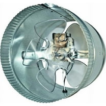 Suncourt In-Line Duct Air Booster Fan - 250 CFM, Corded Electric - Silver