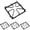 GE, variant on Stove Grates W10447925 Replacement Parts for Whirlpool Stove Top Burner Covers-Universal Cast Iron Stove Griddle Gas Range (8.3''x8.8'')  Compatible with Multi-Brand Gas Ranges