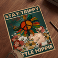 thumbnail image 5 of LOLUIS Stay Trippy Little Hippie Poster, Vintage Mental Health Awareness Posters, Therapy Counseling Wall Art Home Office Decor DS3 (Unframed 11"x17"), 5 of 7
