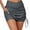 Grey, variant on Clothing 2025 Women's Shorts Women's Spring/Summer Bikini On Both Sides of The Drawstring Solid Color Wrap Beach Skirt Swim Shorts Female Shorts