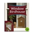 thumbnail image 4 of SPY Window Birdhouse - Fácil de hacer ver a través de un solo camino Mirrored Home Bird Nest House Mount con ventana de visualización para el patio trasero Kole GE659, 4 of 7