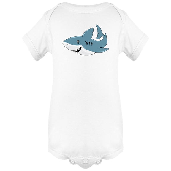 Smiling Shark Bodysuit Infant -Image by Shutterstock, 24 Months