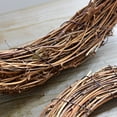 thumbnail image 4 of Natural Wreath 25/30cm Diameter Retro Christmas Rattan Wreath Rings Braided Wreath DIY Hand-Woven Grapevine Vines Wreaths Crafts, 4 of 7