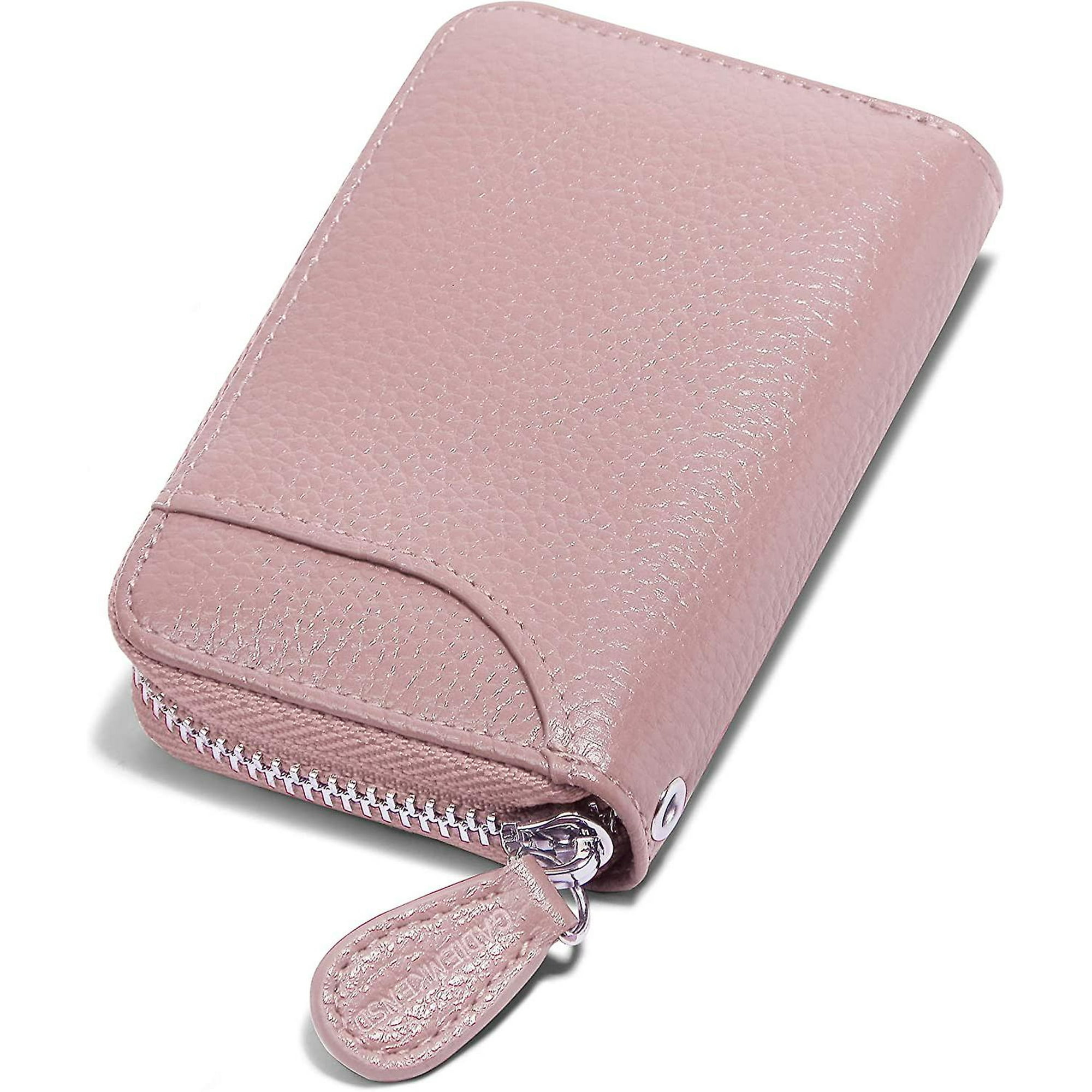Ladies leather credit card holder hot sale
