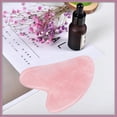 thumbnail image 5 of Gua Sha Jade Stone Gua Sha Massage Tool, Guasha Tool for Face and Body Skin Massage. Piedra rosa para el cuerpo, el rostro, el cuello y los ojos, 5 of 5