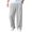 Light Gray, variant on GrmtClth Men's Linen Pants Casual Relaxed Fit Beach Summer Yoga Pant Lightweight Drawstring Linen Trousers Black L