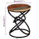 thumbnail image 4 of Mesa auxiliar vintage de madera maciza recuperada vidaXL, 4 of 8