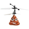Protocol Drone - Brown Pie in The Sky RC Helicopter - Rechargeable with USB Adapter - Poo Copter - Pilot Controlled Up/Down - Remote Control Included