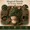 thumbnail image 5 of 2026 Fantasy Hood Hat DIY Crochet Kit Fun Hands-On Yarn Project, Step-by-Step Guidance for Beginner to Intermediate Crafters, 5 of 7
