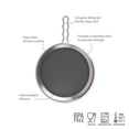 thumbnail image 4 of Tovolo Black/Silver Silicone/Stainless Steel Splatter Screen, 4 of 5