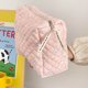 thumbnail image 3 of onlyliua Liquidación de Ahorro de Verano Bolsa de Maquillaje Kawaii, Bolsa de Maquillaje de Algodón, Bolsa de Maquillaje Fragmentada con Cremallera, Organizador de Viaje Acolchado Coreano, Estuche de, 3 of 7