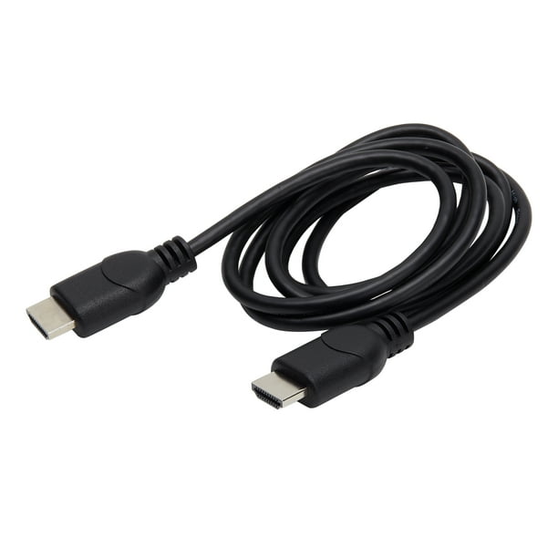 onn. HDMI Audio/Video Cable, 4', Black