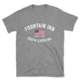 thumbnail image 1 of Fountain Inn South Carolina Patriot Men's Cotton T-Shirt, 1 of 1