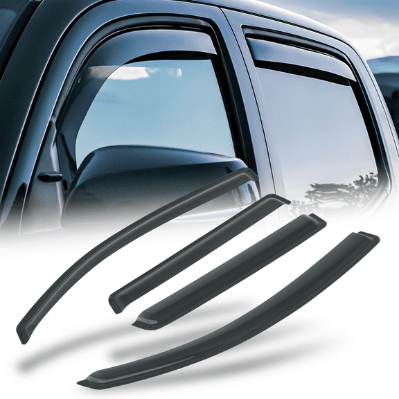 Magshion 4Pcs Window Visor Shade Vent Wind Rain Deflector Guard for 2005-2010 Mitsubishi Endeavor