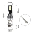 thumbnail image 4 of 2x H3 COB LED Conversion Kit Bulbs 6000K Car Driving DRL FOG Lights Lamp White, 4 of 11