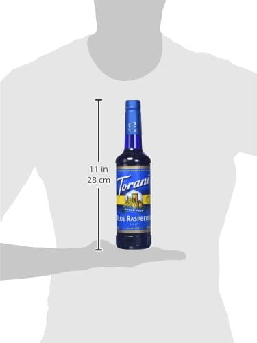 Torani Sugar Free Syrup, Blue Raspberry, 25.4 Ounce Pack of 1