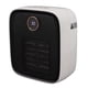 thumbnail image 2 of Mini calentador enchufable de 500 W, pequeño calentador, temporizador de calentamiento rápido, funcionamiento silencioso, IPX2, ventilador calefactor impermeable para oficina, baño, blanco, enchu, 2 of 10