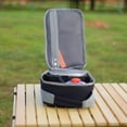 thumbnail image 5 of Escalada Camping Picnic Cubiertos Estufa Gas Canister Holder Barbacoa Vajilla Bolsas, 5 of 5